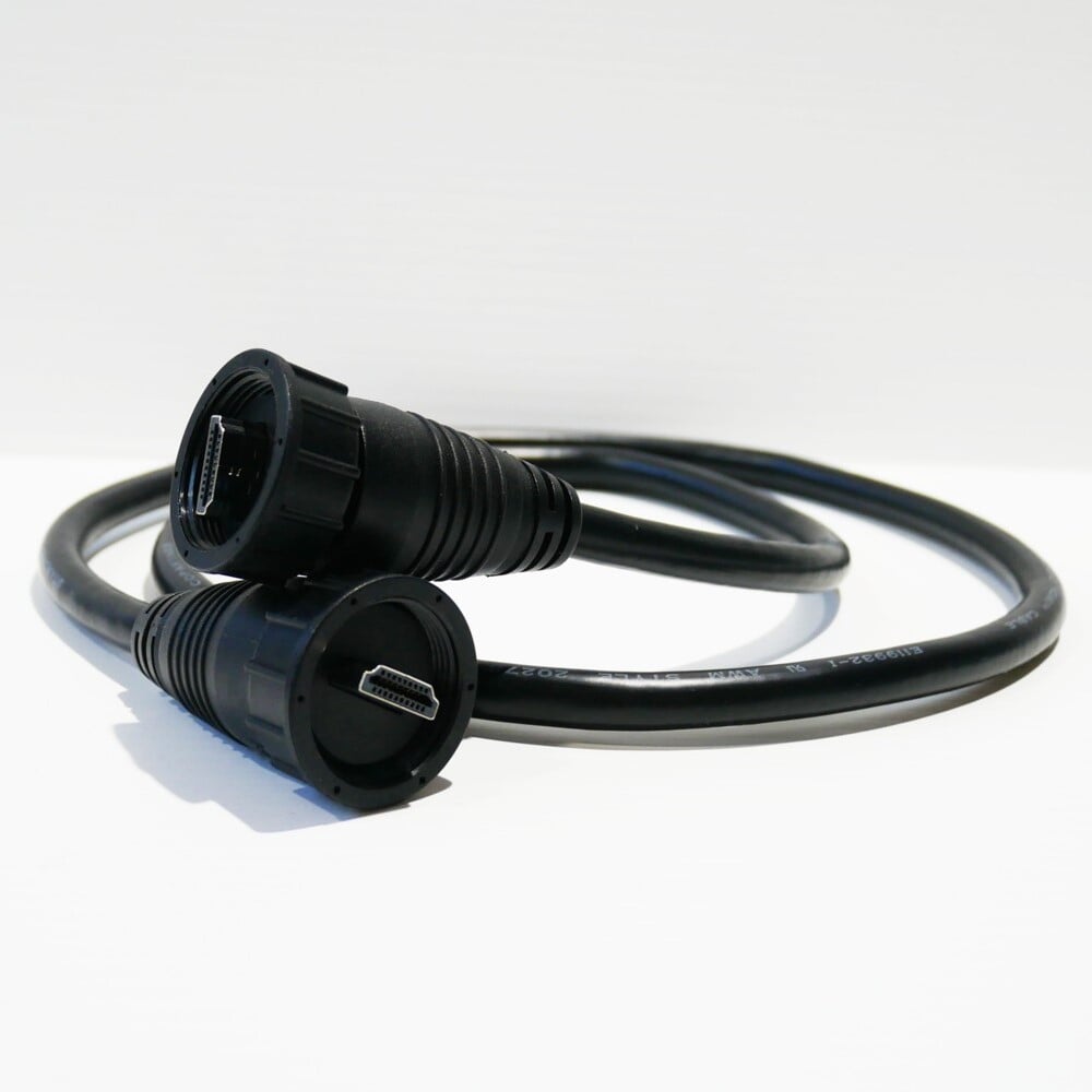Q Experience Auxiliary Monitor Cable - 1m