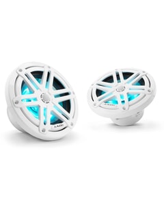 JL Audio M3 Marine Speakers - 6.5" - RGB LED - White Sport