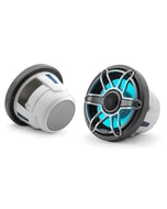 JL Audio M6 Marine Speakers - 8.8" - RGB LED - Titanium Sport