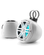JL Audio M3 VeX Enclosed Speakers - 6.5″ - RGB LED - White Sport