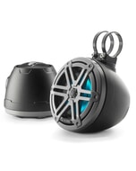JL Audio M3 VeX Enclosed Speakers - 6.5" - RGB LED - Grey Sport