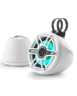 JL Audio M6 VeX Enclosed Speakers - 6.5″ - RGB LED - White Sport