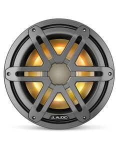JL Audio M3 Marine Subwoofer - 10" - RGB LED - Grey Sport