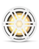 JL Audio M3 Marine Subwoofer - 10" - RGB LED - White Sport
