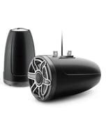 JL Audio M6 Enclosed Tower Speakers - 8.8" - Titanium Sport