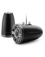 JL Audio M6 Enclosed Tower Speakers - 8.8" - Titanium Sport