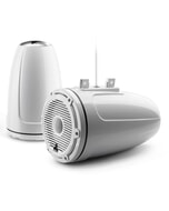 JL Audio M6 Enclosed Tower Speakers - 7.7" - White Classic