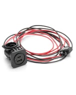 JL Audio Panel-Mount USB-A & USB-C Charging Connectors
