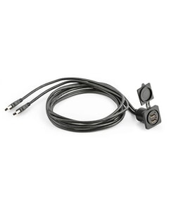 JL Audio Panel-Mount Dual USB Type A Connectors