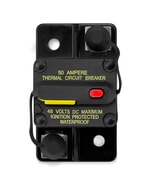 JL Audio Waterproof Ignition Protected Circuit Breaker - 50 Amp