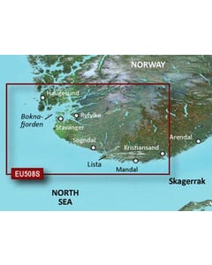 Garmin BlueChart G3 Vision - VEU508S: Kristiansand - Ryfylke
