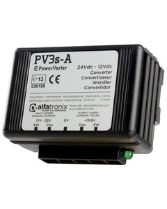 Alfatronix Powerverter Dual Output 24V - 12V Voltage Converter - 3A