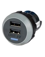 Alfatronix PVPro-AA Double USB A Charger - Rear Fit