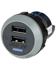 Alfatronix PVPro-AA Double USB A Charger - Rear Fit