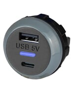 Alfatronix PVPro-AC USB A & C Charger - Rear Fit
