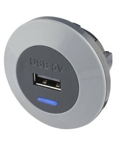 Alfatronix PVPro-AFF Single USB A Charger - Front Fit