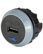 Alfatronix Powerverter Single USB Power Outlet - Rear Fit - 2.1A