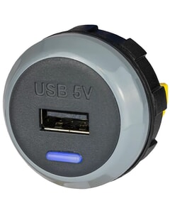 Alfatronix PVPWP-A Slimline IP65 Single USB A Charger - Rear Fit