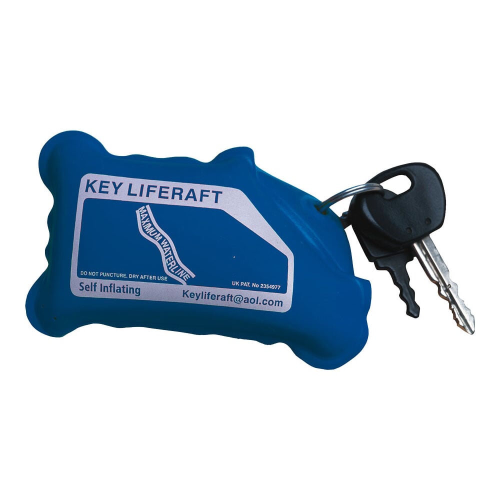 Aquamate Floating Key Liferaft Blue | Sealutions Marine