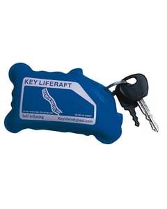 Aquamate Floating Key Liferaft Blue