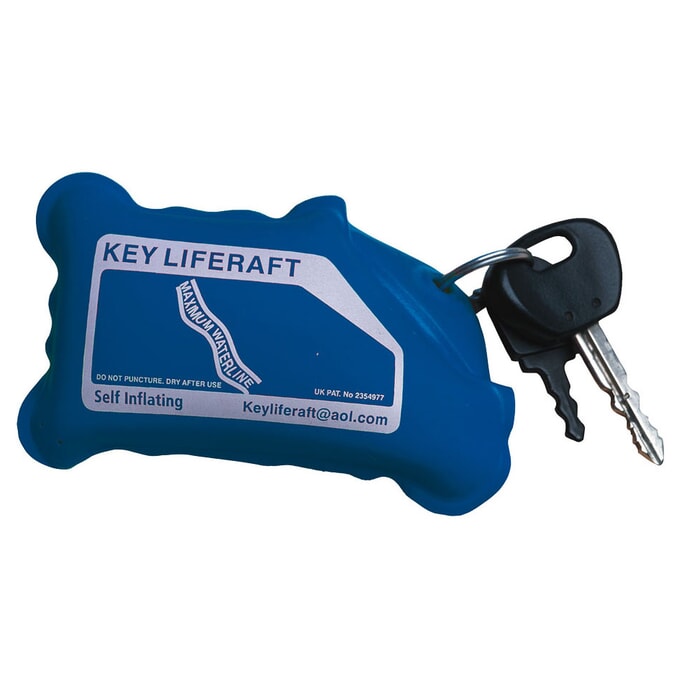 Aquamate Floating Key Liferaft Blue | Sealutions Marine