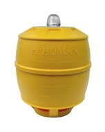 Echomax Compact Plus Radar Reflector, Hella LED light
