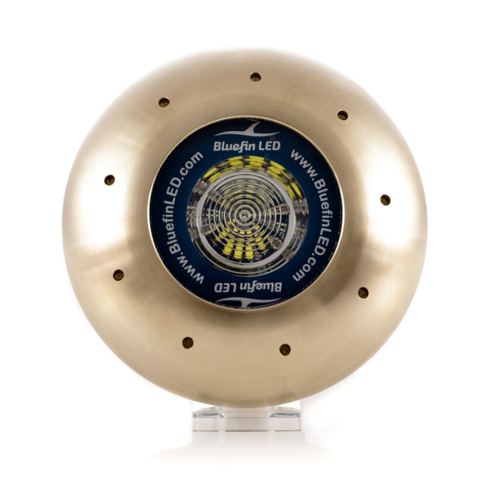 Bluefin LED Manta Ray MR20 Thru Hull Light - Diamond White