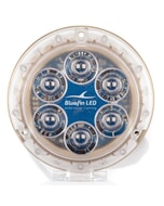 Bluefin LED Bronze Piranha P12 SM Light - Cobalt Blue