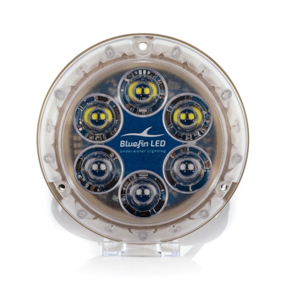 Bluefin LED Aluminium Piranha P12 SM Light - Dual White / Blue