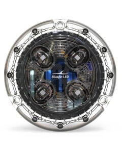 Bluefin LED Aluminium Piranha P4 SM Light - Cobalt Blue