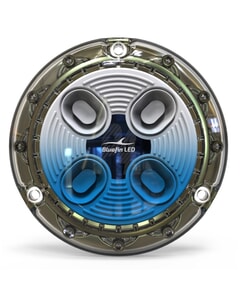 Bluefin LED Aluminium Piranha P4 SM Light - Dual Colour White/Blue