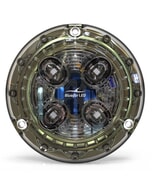 Bluefin LED Bronze Piranha P4 SM Light - Cobalt Blue