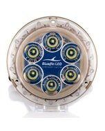 Bluefin LED Aluminium Piranha P6 Nitro SM Light - 12V Cobalt Blue
