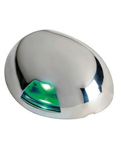 Osculati Sea-Dog Flat Mount LED Navigation Light - 12M, 112.5° Stbd