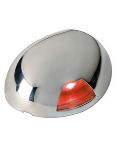 Osculati Sea-Dog Flat Mount LED Navigation Light - 20M, 112.5° Port