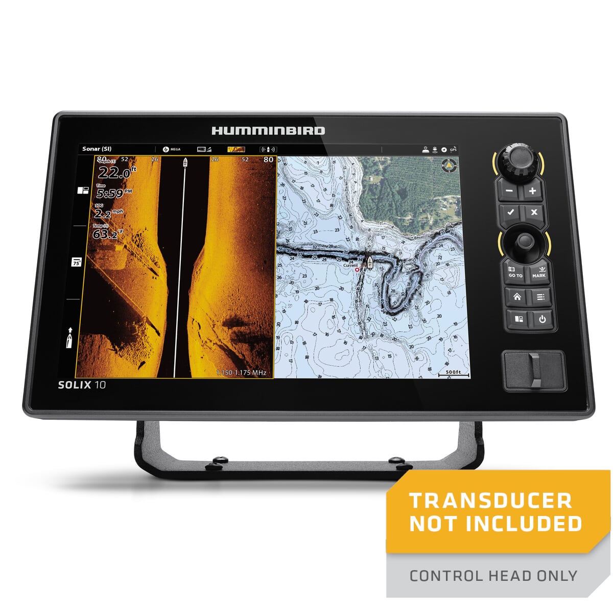 Humminbird SOLIX 10 CHIRP MSI+ G3 CHO (no transducer)      