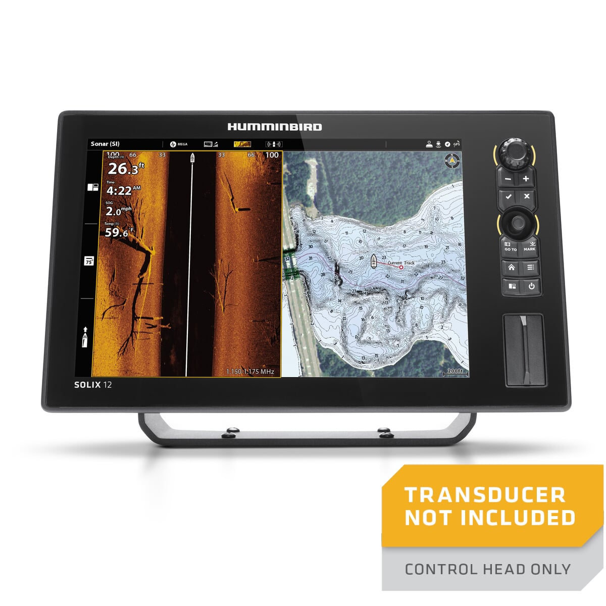 Humminbird SOLIX 12 CHIRP MSI+ G3 CHO (no transducer)