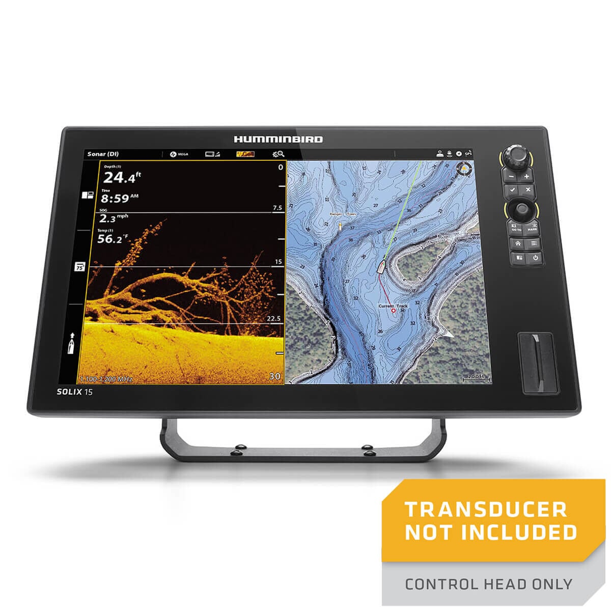 Humminbird SOLIX 15 CHIRP MSI+ G3 CHO (no transducer)      