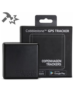 Copenhagen Trackers Cobblestone GPS Tracker - Shockproof Black