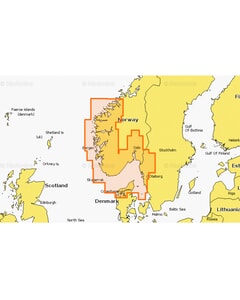 Navionics Platinum+ Large Chart: 12P+ - Norway South-West - SD-Card