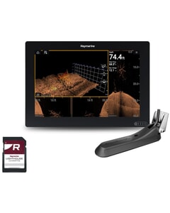 Raymarine Axiom 12RV with RV-100 Transducer & LightHouse 2 Download Chart