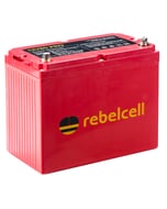 Rebelcell 12V80 Pro Lithium Battery - 12V 80A 1.01kWh