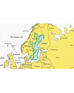 Navionics Platinum+ Large Chart: 13P+ - Sweden East Coast - SD-Card