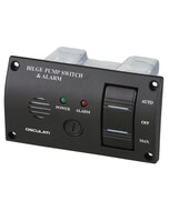 Osculati On-Off-Auto Bilge Pump Control Panel with Alarm