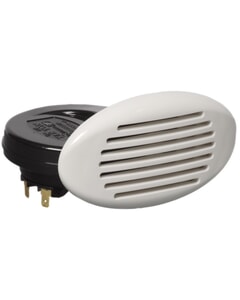 Osculati White Flush-Mount Horn with Spiral Amplifier - 112dB