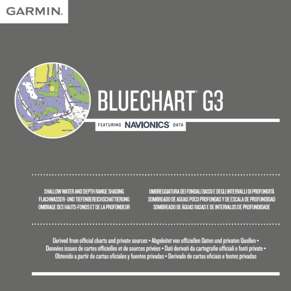 Garmin BlueChart G3 Update Card - UK & Ireland Marine Detail Map