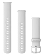Garmin Silicone 20mm Quick Release Watch Bands - White