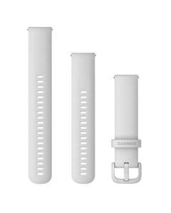 Garmin Silicone 20mm Quick Release Watch Bands - White