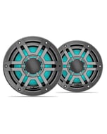 JL Audio M200 Marine Speakers - 6.5" - RGB LED - Grey Sport