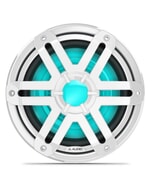 JL Audio M200 Marine Subwoofer - 10" - RGB LED - White Sport